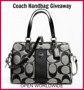 Coach Handbag Giveaway