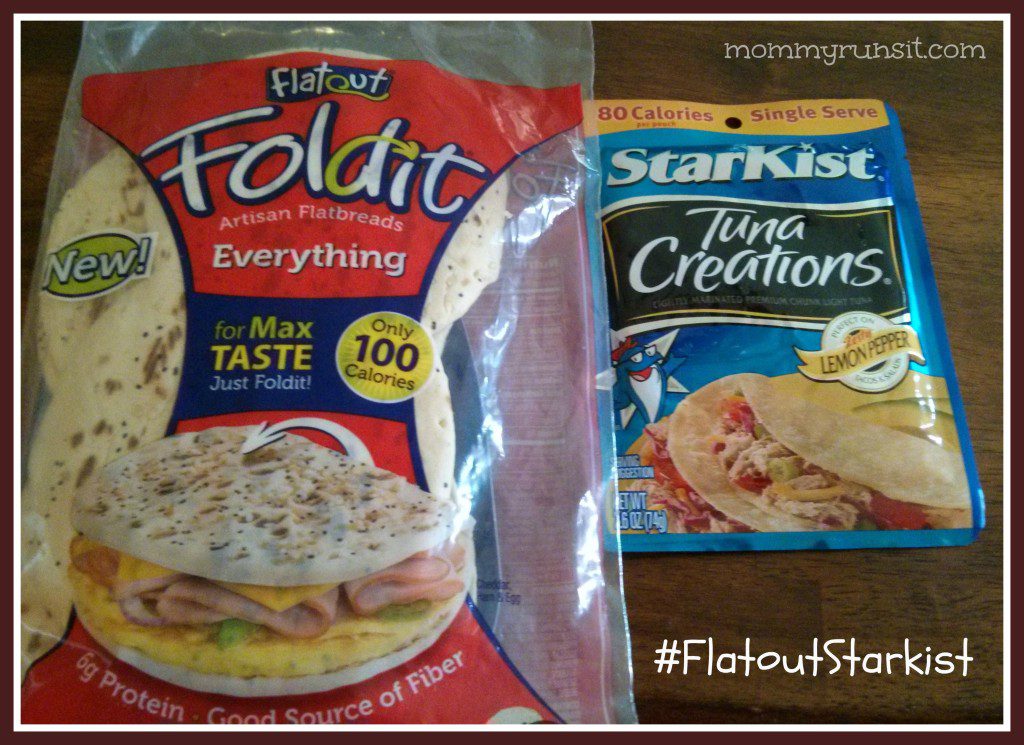 Quick & Healthy Meals with Flatout & Starkist | Mommy Runs It
