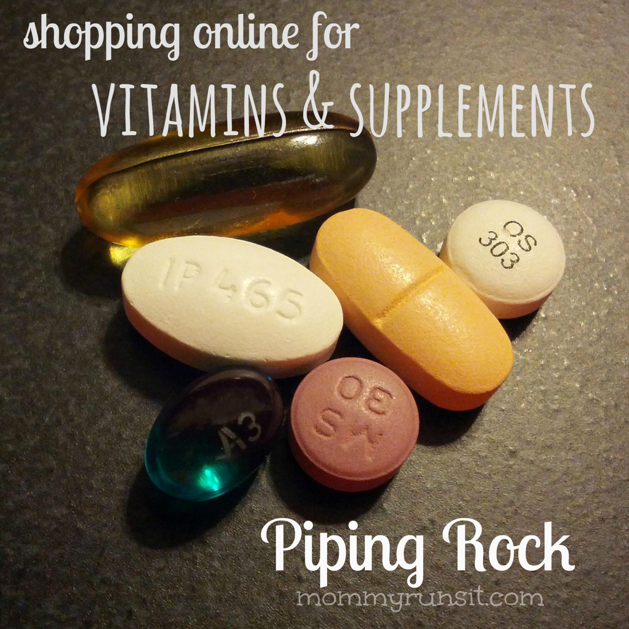 Piping Rock Vitamins Review - One-Stop Online Shopping for Vitamins | Mommy Runs It #ad
