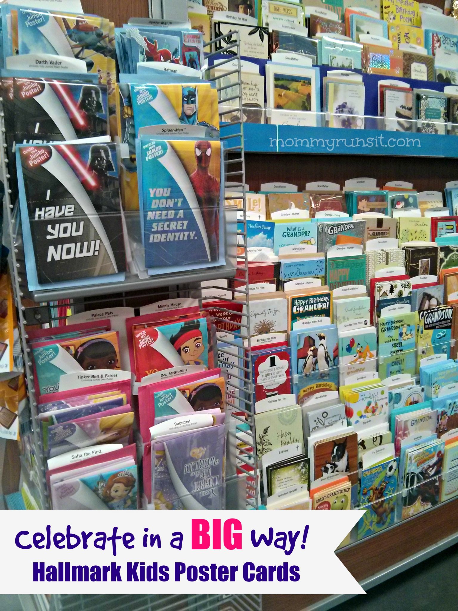 Hallmark Poster Cards for Kids | Mommy Runs It #shop #kidscards #cbias