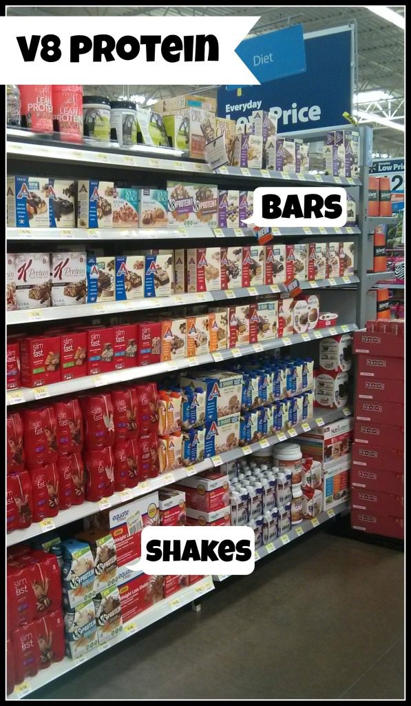 Protein On-The-Go - Campbell's New V8 Protein Shakes and Bars | Mommy Runs It