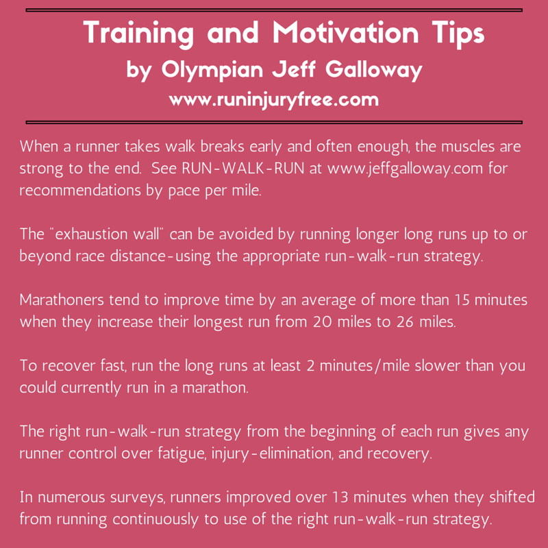 Jeff Galloway Marathon Training Tips | Mommy Runs It #running