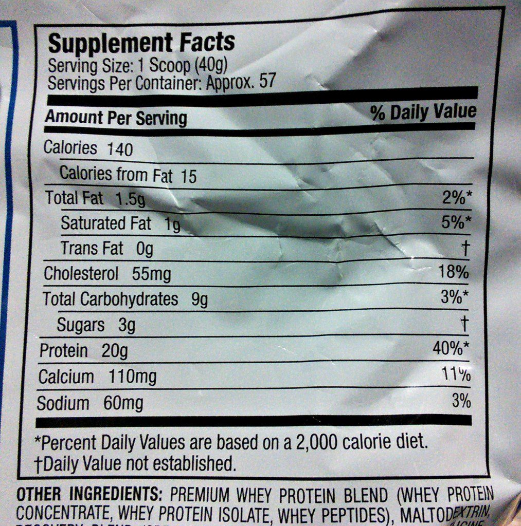 How to Read Labels on Protein Supplements | Mommy Runs It