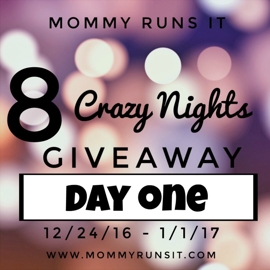 8 Crazy Nights of Giveaways: Day One | Mommy Runs It